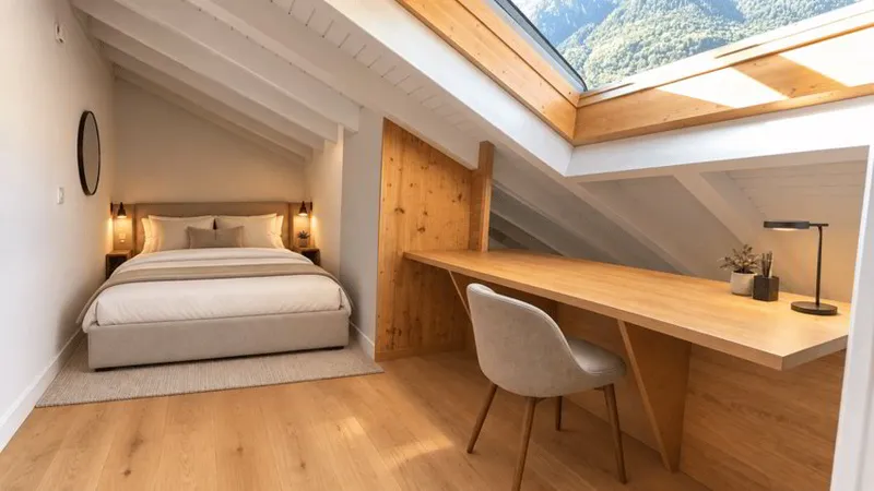 Charmant duplex en attique au Bouveret - Photo 4