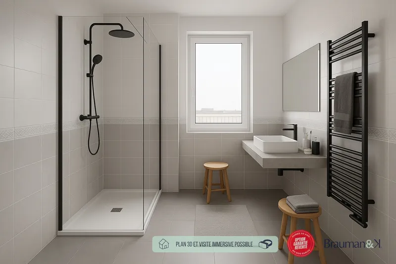 Appartement T3 de 65 m² avec terrasse de 5 m² et parking - Photo 4