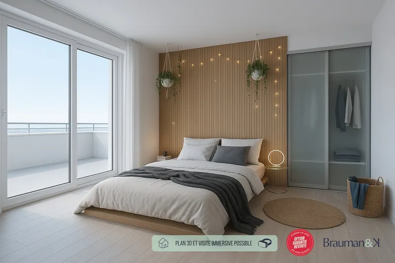 Appartement T4 de 79 m² avec terrasse de 9 m² et 2 parkings - Photo 2