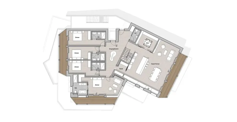 Chalet SKYFALL |7.5 Zimmerwohnung 1. Dachgeschoss |ERSTWOHNSITZ - Photo 4
