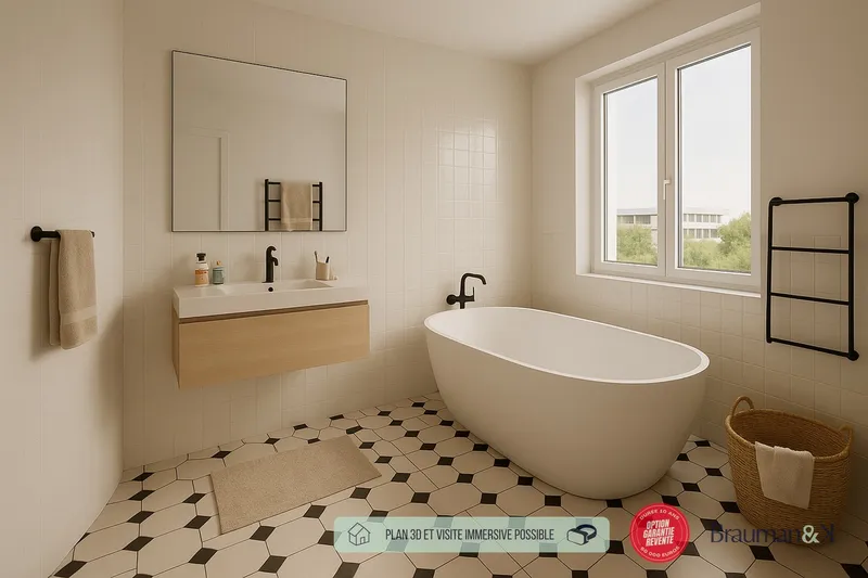 1 PIÈCES de 34m² + JARDIN de 12m² - Photo 2