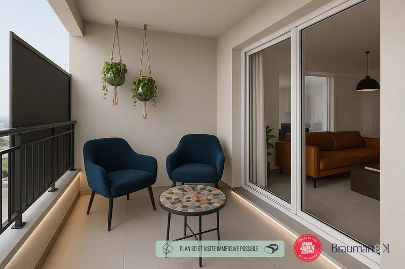 3 PIÈCES de 53m² + EXT(s) de 3m² - Photo 5