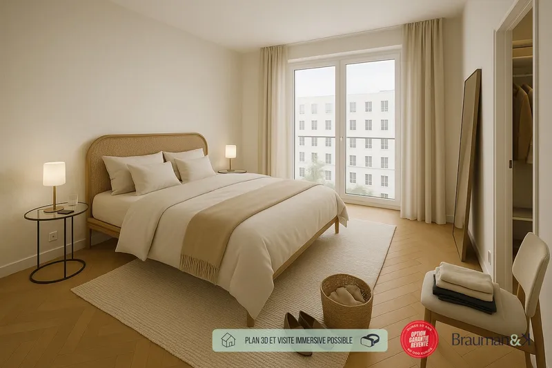 Appartement T3 de 55 m² - Photo 2