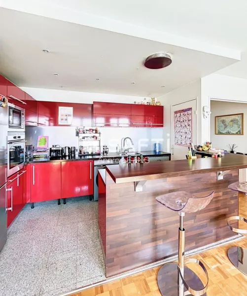 Aux portes de Paris, superbe appartement traversant, 3 chambres, lumineux et vue panoramique ! - Photo 3
