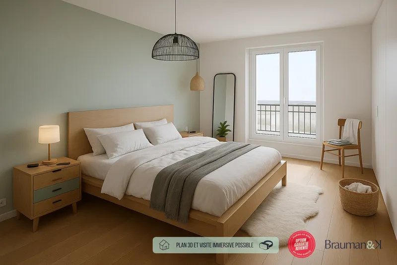 T4 neuf de 84 m² avec terrasse de 6 m² et parking - Photo 2