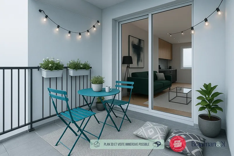 2 PIÈCES de 46m² + EXT(s) de 4m² + PKG(s) - Photo 4