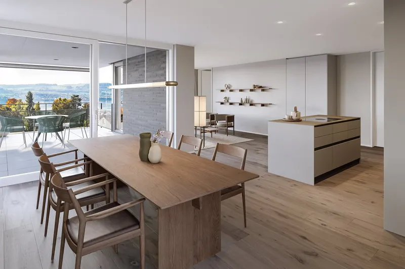 Baubeginn erfolgt: Grosse Terrassen, zentrale Lage, starke Architektur - Photo 3