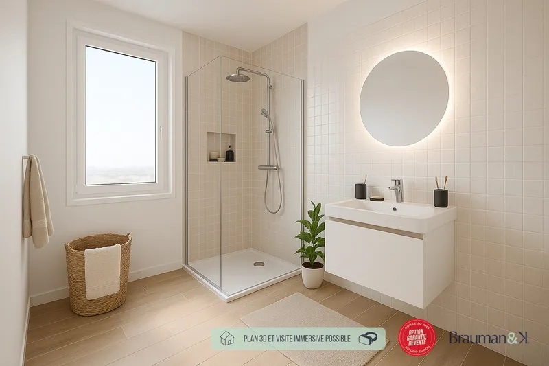 3 PIÈCES de 60m² + EXT(s) de 8m² - Photo 4