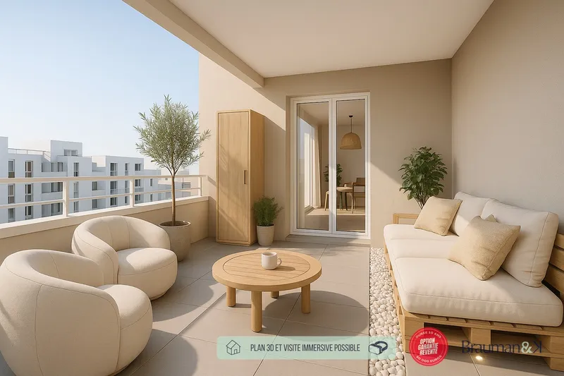 3 PIÈCES de 61m² + EXT(s) de 12m² + PKG(s) - Photo 5
