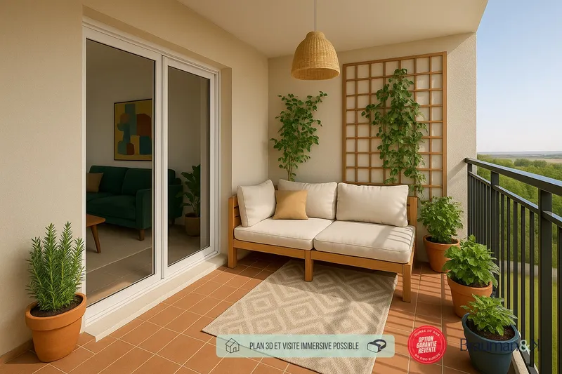 3 PIÈCES de 65m² + EXT(s) de 6m² + PKG(s) - Photo 5