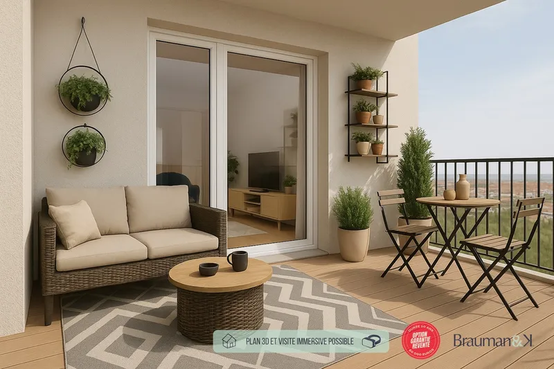 2 PIÈCES de 42m² + EXT(s) de 4m² + PKG(s) - Photo 4