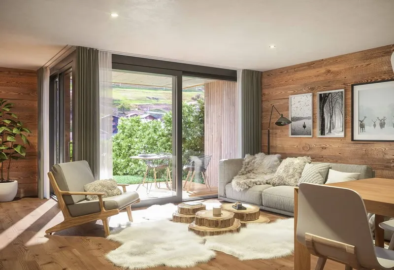 Neue 3.5-Zimmer-Wohnung in der neuen Residenz La Royère in Nax - Photo 3