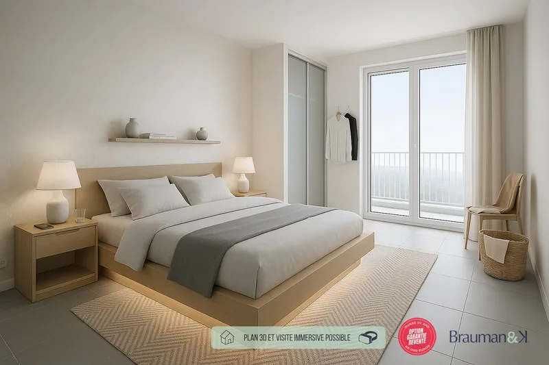 Appartement T5 de 104 m² avec terrasse de 31 m² et parking - Photo 4