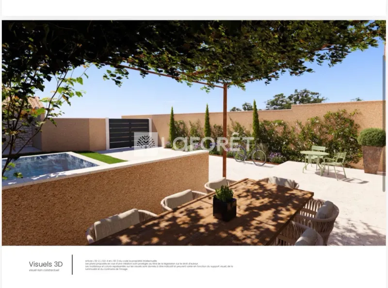 Maison T4 MAILLANE à louer - Photo 2