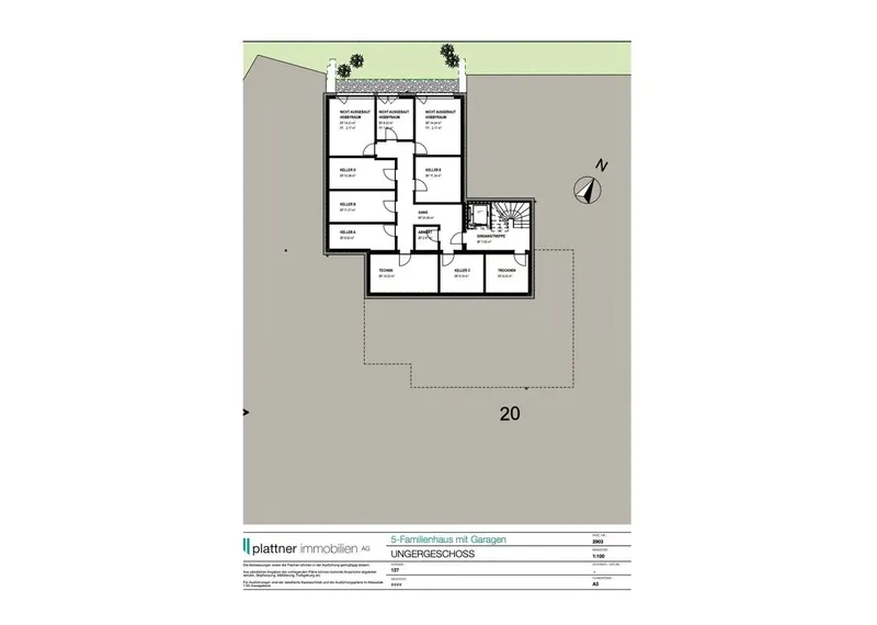 3.5 Zimmer Attika-Wohnung mit 140m2 Terrasse - Photo 5