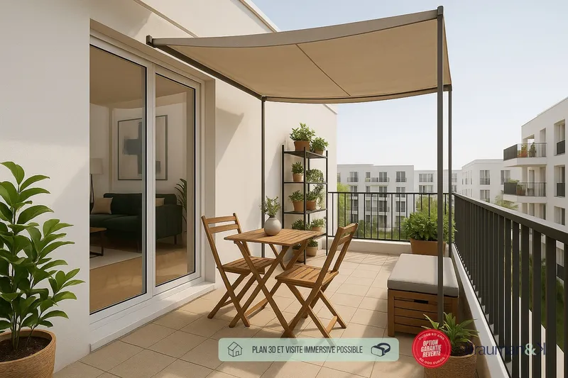 3 PIÈCES de 63m² + EXT(s) de 11m² + PKG(s) - Photo 5