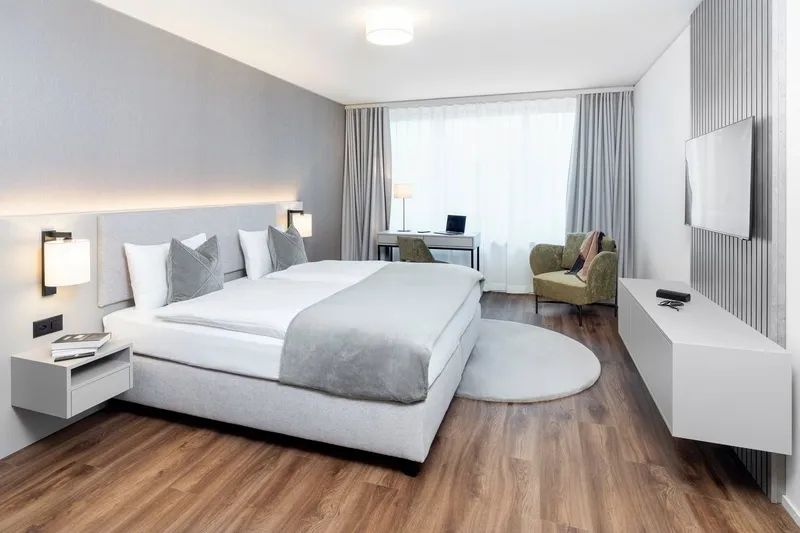 2-Zimmer Apartment Suite möbiliert in Cham (Zug), Papieri-Areal - Photo 2