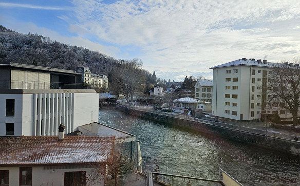 1.5-Zimmerwohnung mit freier Sicht auf die Aare