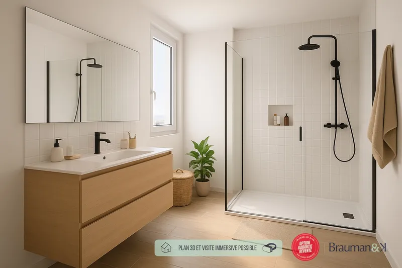 T4 neuf de 82 m² avec terrasse de 8 m² et parking - Photo 5