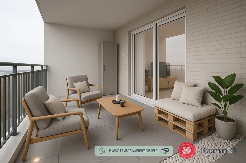 3 PIÈCES de 64m² + EXT(s) de 8m² + PKG(s) - Photo 5