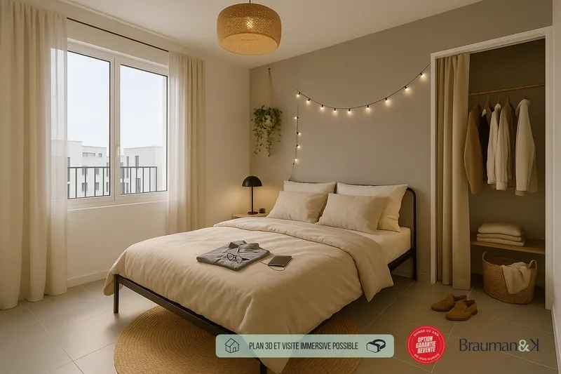 T4 neuf de 85 m² avec terrasse de 10 m² et 2 parkings - Photo 4