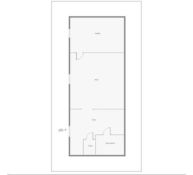 Appartement à vendre, 2 pièces, 42 m², Reims