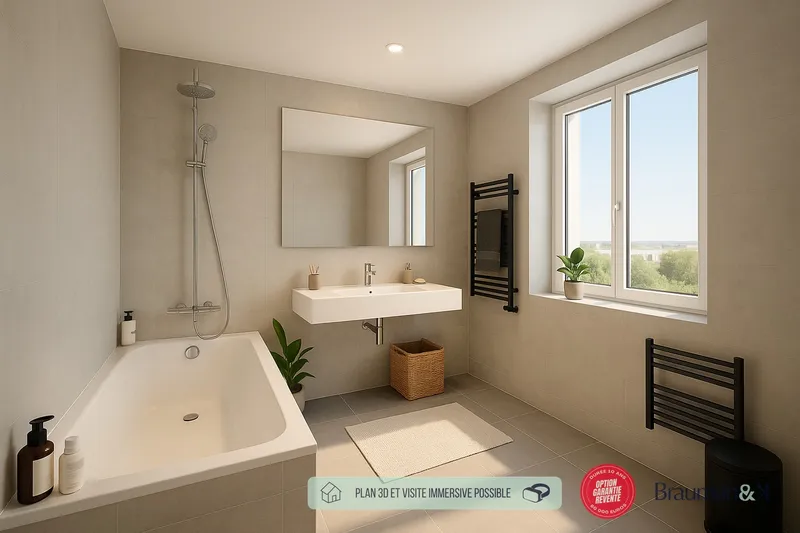 3 PIÈCES de 54m² + EXT(s) de 7m² + PKG(s) - Photo 4
