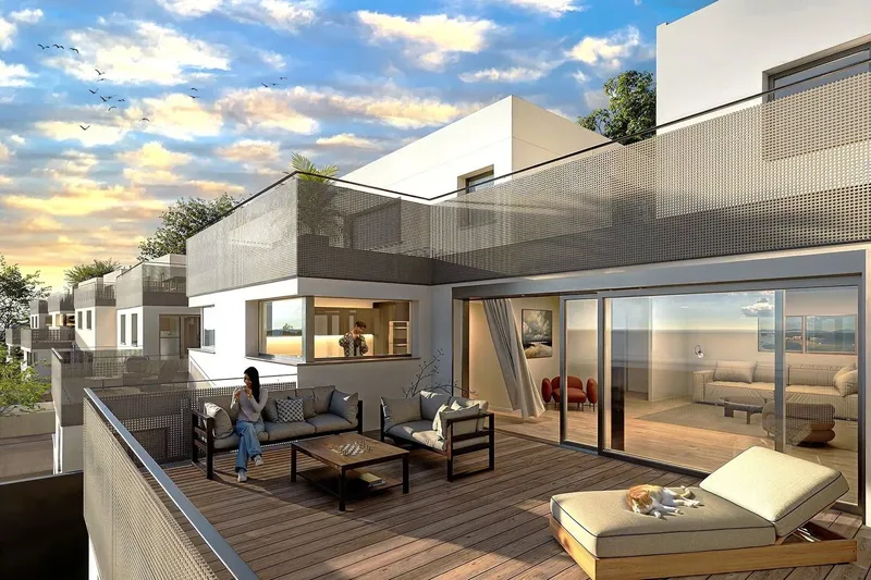 EXCEPTIONNEL - Superbe appartements/villas neufs en terrasse de 5.5, 4.5, 3.5 et 2.5 pces et garage - Photo 3