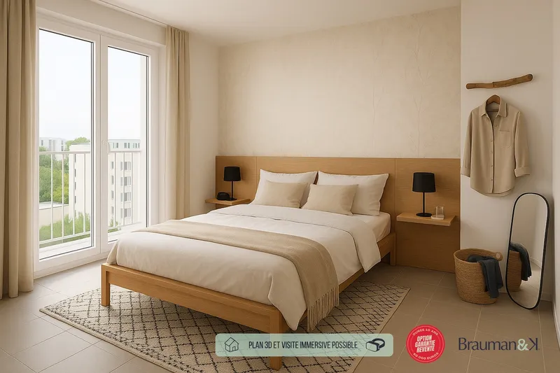 3 PIÈCES de 58m² + PKG(s) - Photo 3