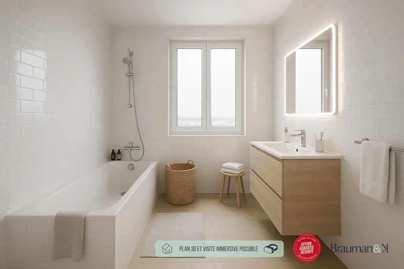 Appartement T2 de 46 m² avec terrasse de 6 m² - Photo 3