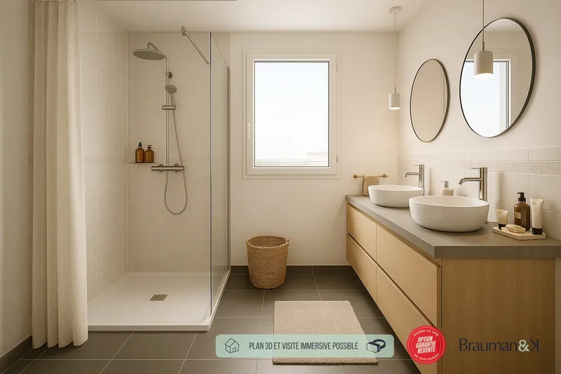 T4 neuf de 82 m² avec terrasse de 5 m² et parking - Photo 5