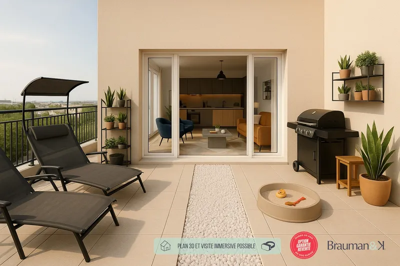 1 PIÈCES de 27m² + EXT(s) de 10m² + PKG(s) - Photo 3