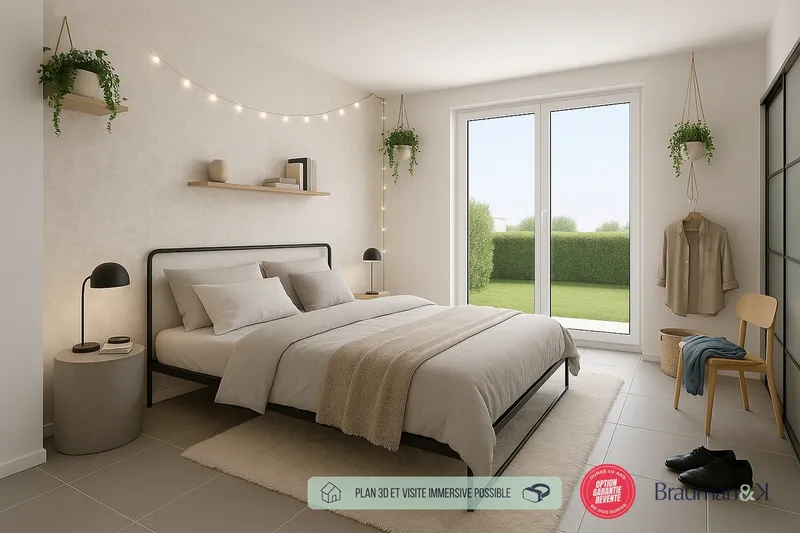 3 PIÈCES de 73m² offrant 151m² de surface privative - Photo 2