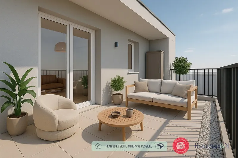 3 PIÈCES de 66m² + EXT(s) de 15m² - Photo 5