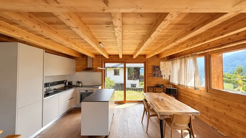 SAISON HIVER 2027 - Chalet 4 pièces avec balcon et belle vue sur le Crêt - Photo 3