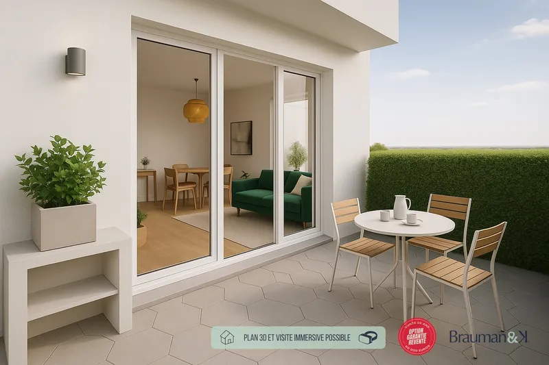 2 PIÈCES de 46m² + EXT(s) de 17m² + PKG(s) - Photo 4