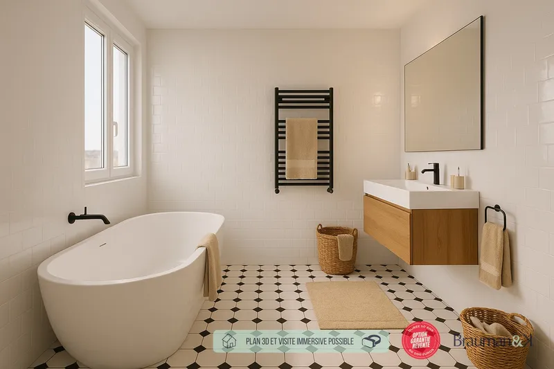 Studio neuf de 31 m² avec terrasse de 8 m² et parking - Photo 2