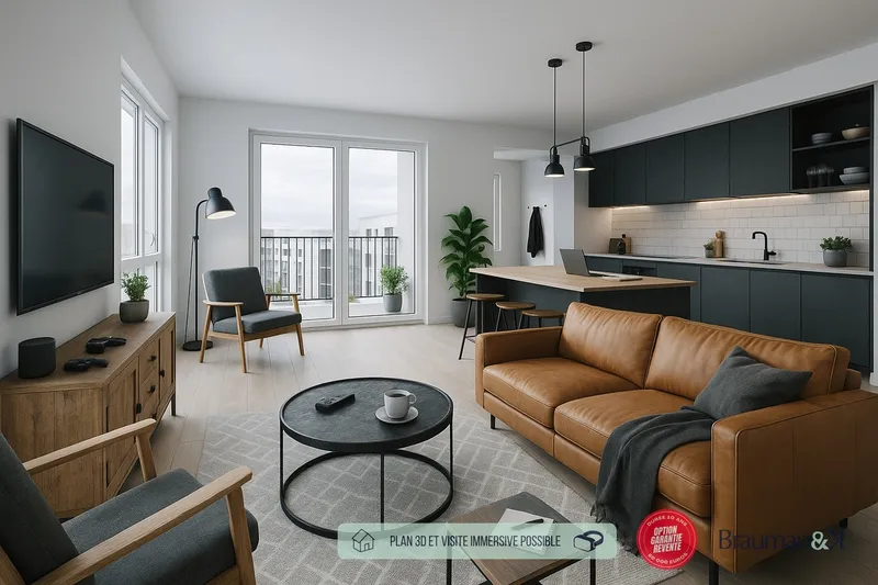Appartement à vendre, 4 pièces, 68 m², Mere