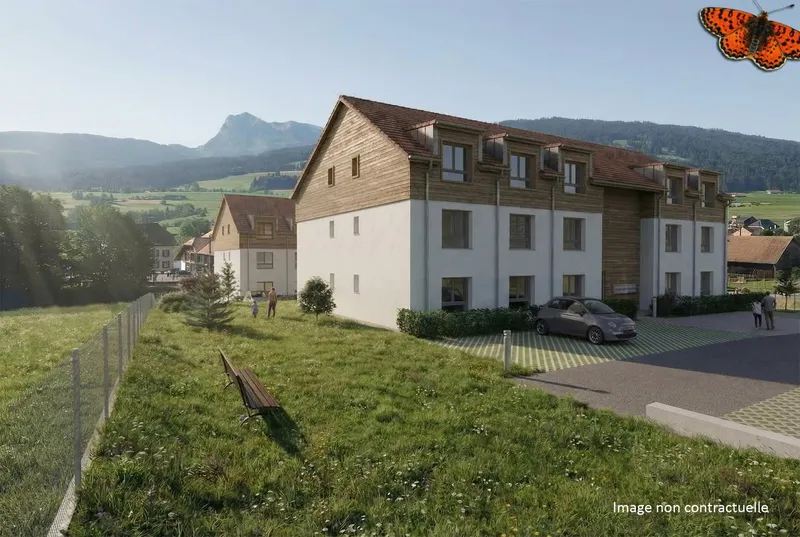 2½ pièces à Vaulruz avec balcon de 16 m² - Photo 3