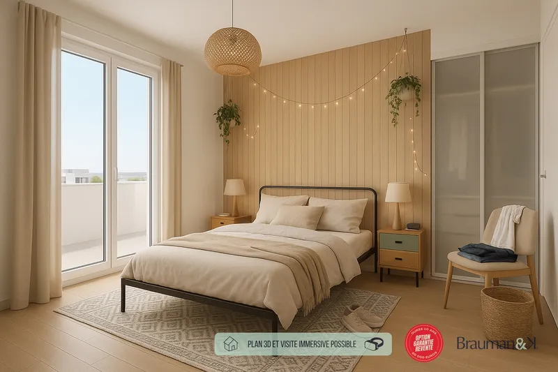 3 PIÈCES de 62m² + EXT(s) de 15m² + PKG(s) - Photo 3