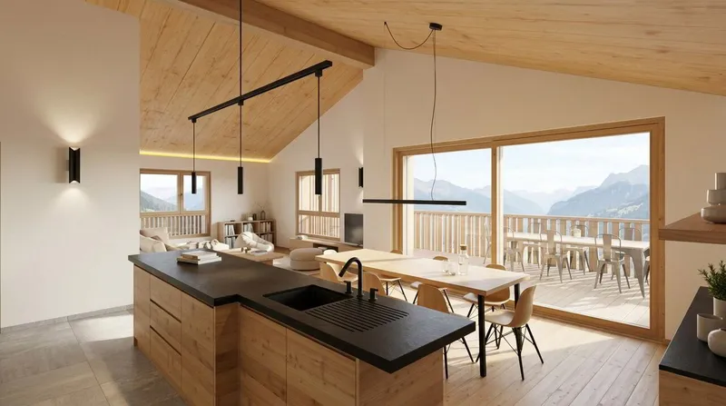 Nine apartments, the space of a house, the heart of a village - Photo 5