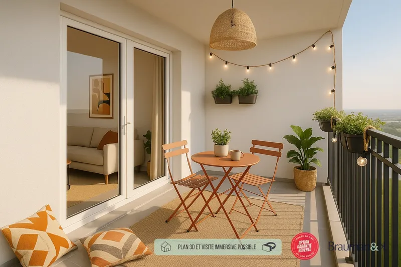 1 PIÈCES de 35m² + EXT(s) de 5m² - Photo 3