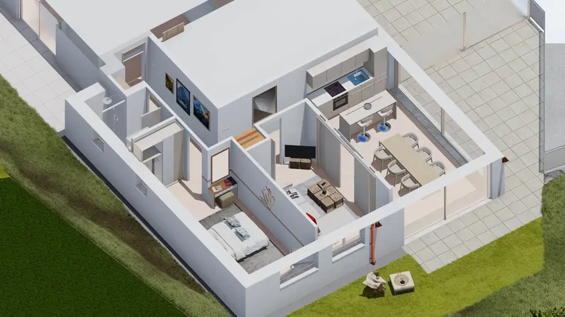 Appartement neuf de 3.5 pièces avec terrasse à Crans-Montana - Résidence principale - Photo 2