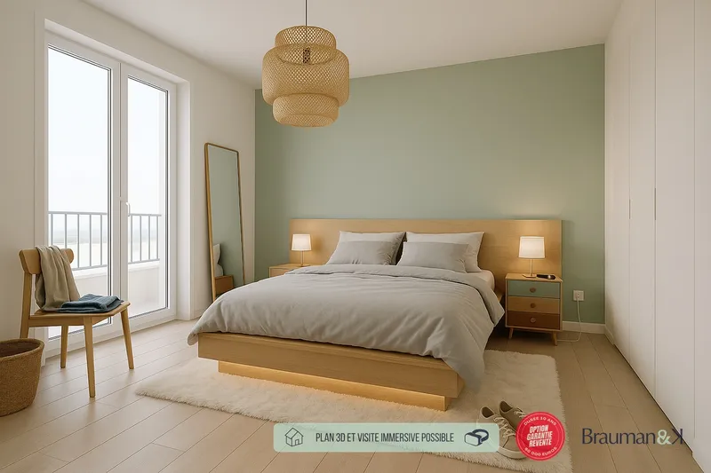 2 pièces de 43 m² - Photo 2