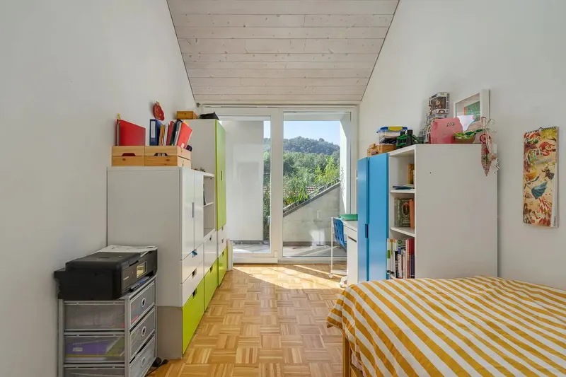 Casa d'angolo a schiera di 5 locali con piscina a Ponte Capriasca - Photo 5