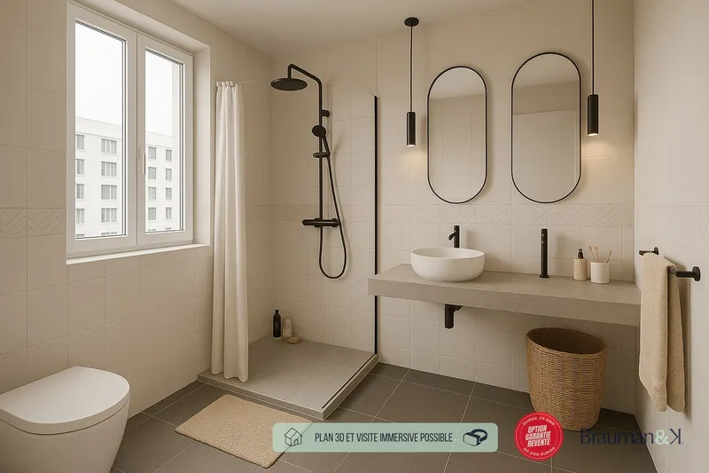 Appartement T3 de 63 m² avec parking - Photo 4