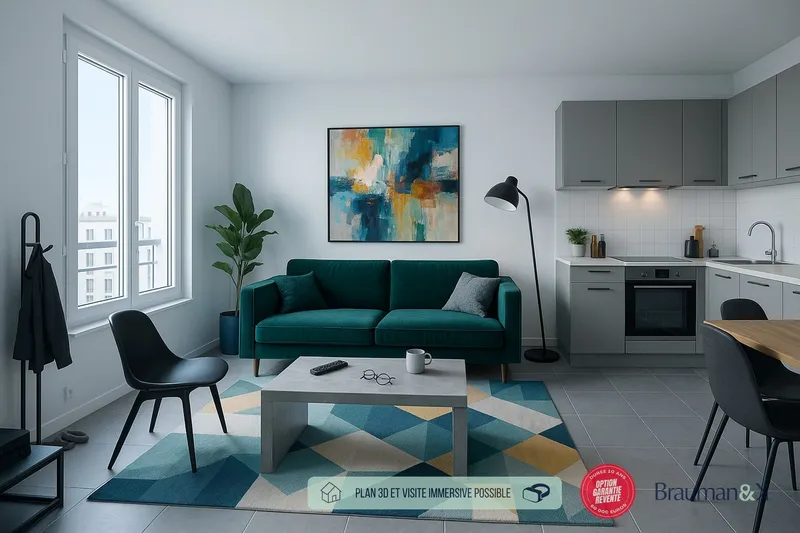 Appartement à vendre, 1 pièces, 31 m², Plombieres Les Dijon