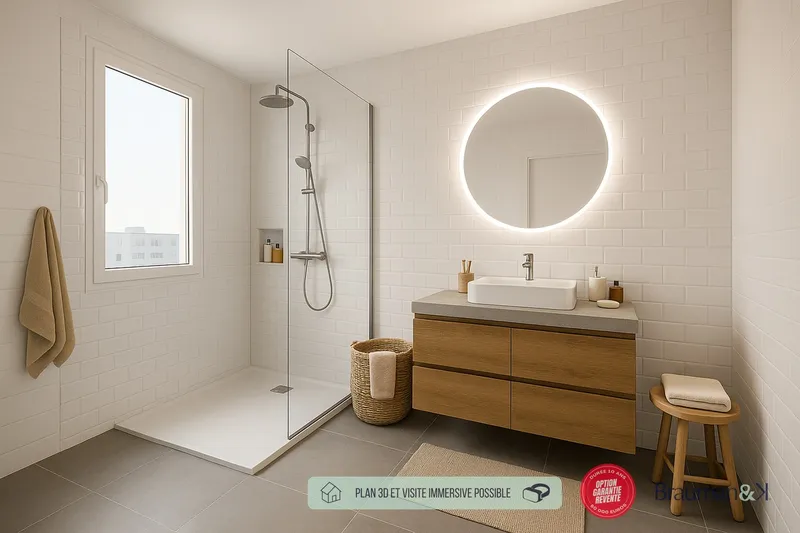 3 PIÈCES de 62m² + EXT(s) de 6m² + PKG(s) - Photo 4