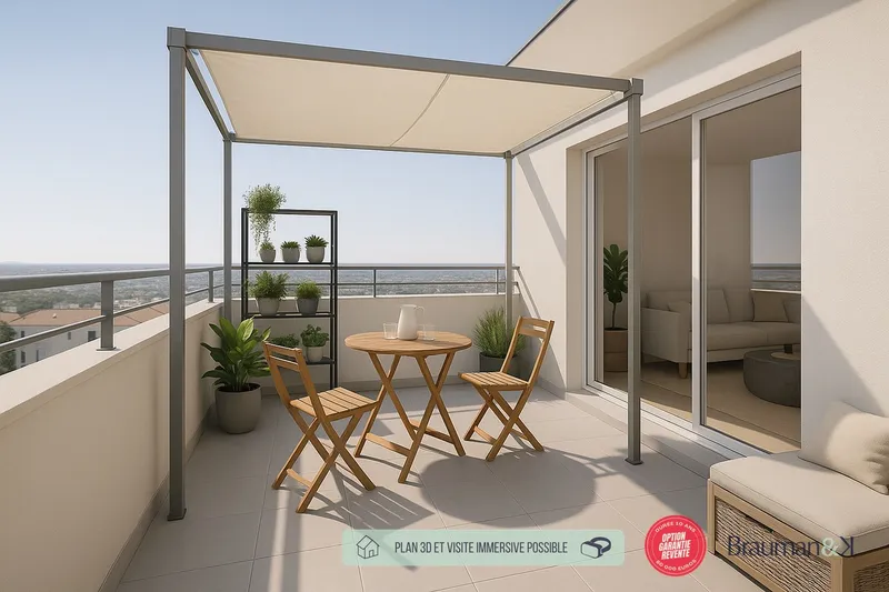 3 PIÈCES de 63m² + EXT(s) de 8m² + PKG(s) - Photo 5