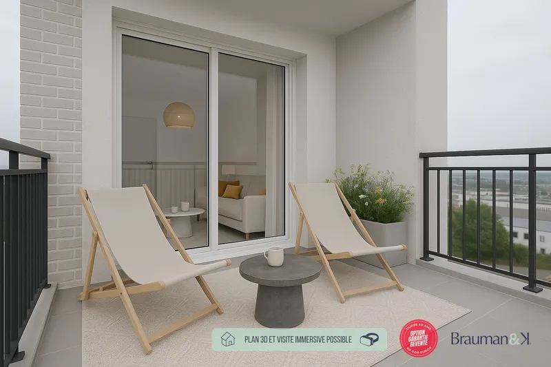3 PIÈCES de 61m² + EXT(s) de 15m² + PKG(s) - Photo 5